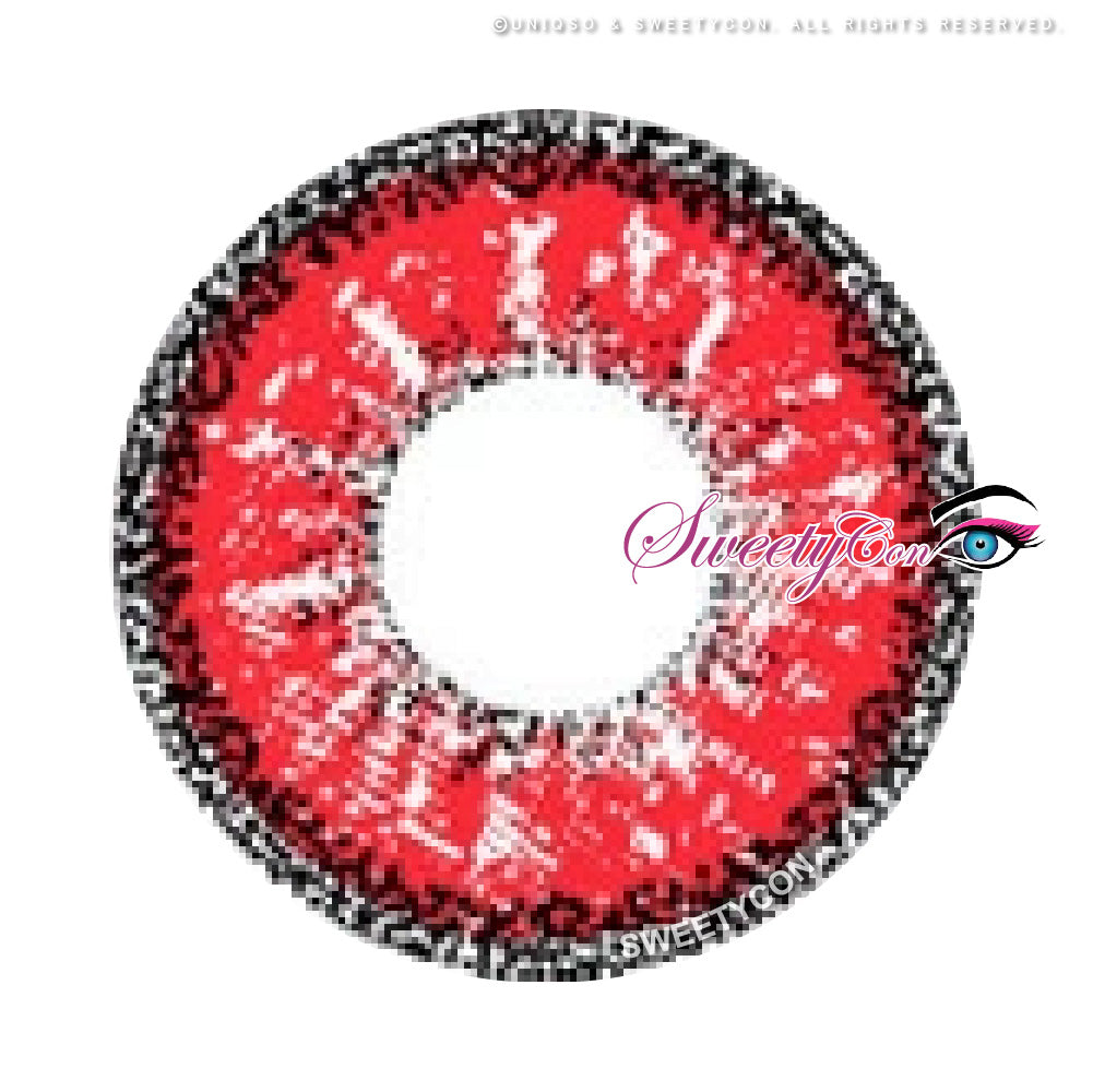 Sweety Crazy Lens - Zombie Red