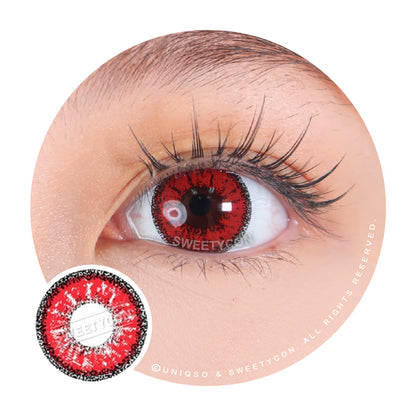 Sweety Crazy Lens - Zombie Red