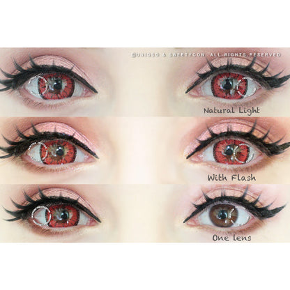 Sweety Crazy Lens - Zombie Red